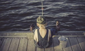 Kids and fishing